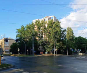 Rozbiórka Domu Marynarza - lipiec 2020