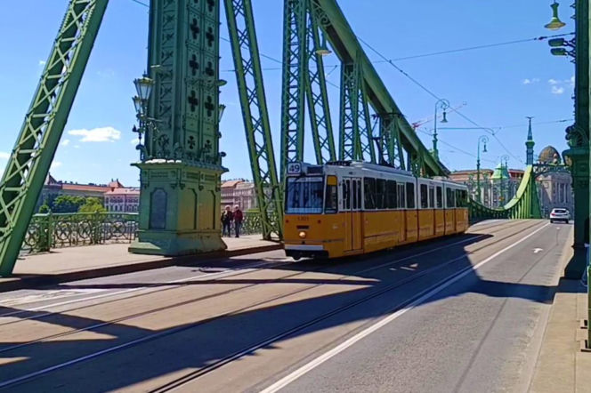 Budapeszt z okien tramwaju