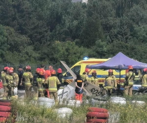 Wypadek samolotu w Warszawie! Nieoficjalnie: Są ofiary