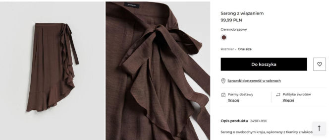 To najmodniejsza spódnica tej wiosny. W Reserved znajdziesz idealne modele