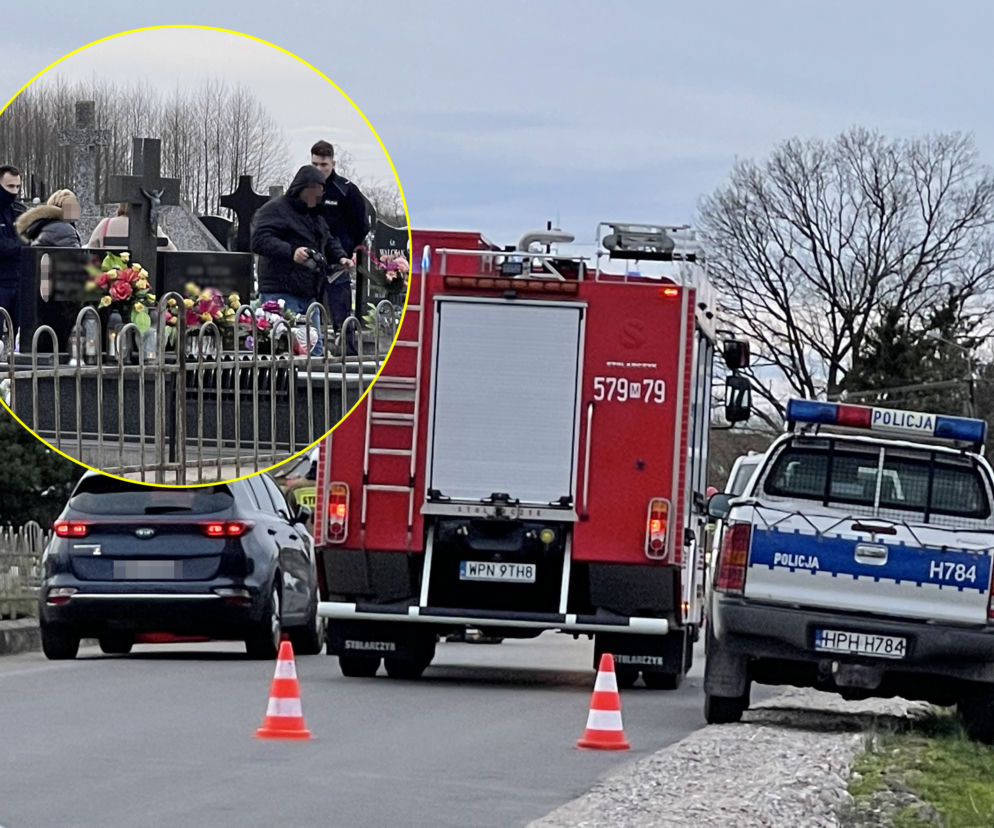 Półtoraroczny chłopiec zginął na cmentarzu w Kamienicy. Prokuratura ujawnia wstrząsające szczegóły