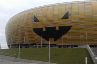 Upiory, wampiry i wiedźmy na murawie. Gdański stadion jeszcze nigdy nie był tak straszny!