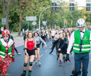 4. Nightskating Białystok. Przejazd filmowy