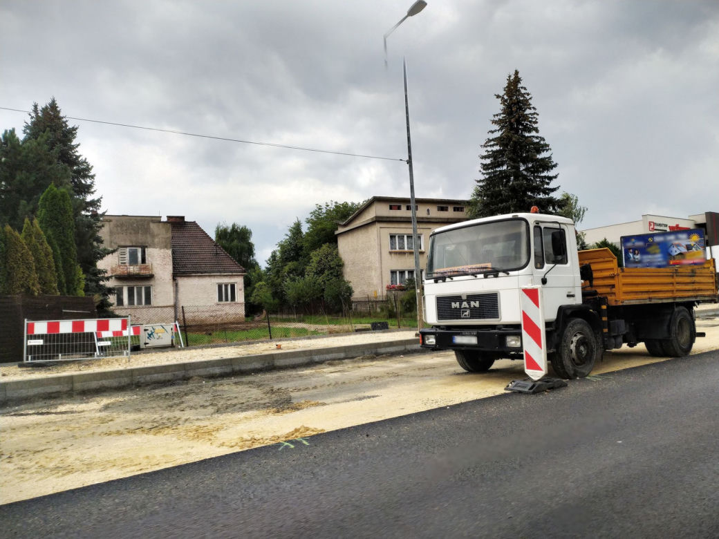 Remont ulicy Krakowskiej w Tarnowie