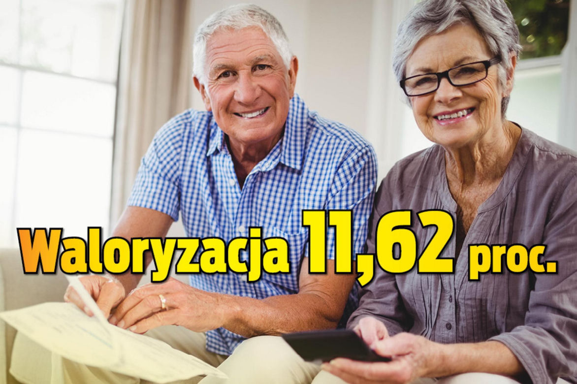 Waloryzacja 11,62 proc.