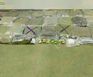 Zlikwidowali nielegalną produkcję papierosów i znaleźli 50 kg narkotyków