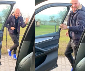 Artur Szpilka jeździ BMW X5