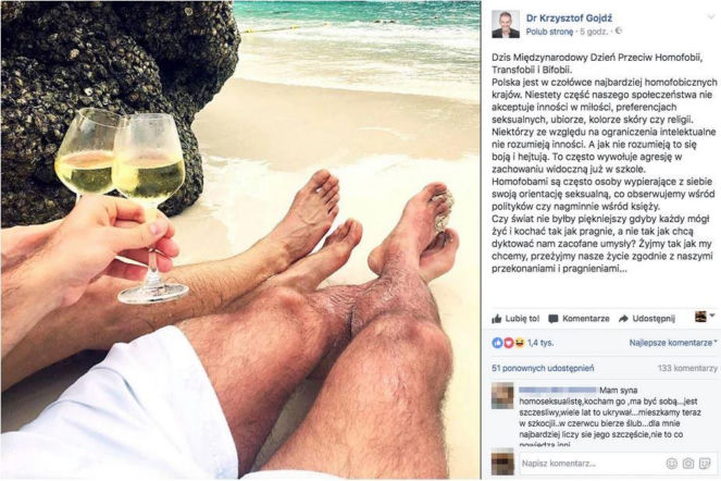 Krzysztof Gojdź na Facebooku
