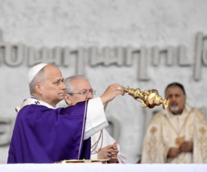 Leon XIV modlił się w miejscu wybuchu w porcie w Bejrucie z 2020 roku