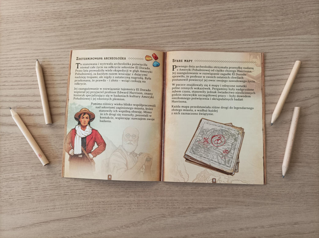 Gra planszowa: Wyprawa do El Dorado - gra kościana