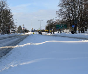 Słupsk pod śniegiem