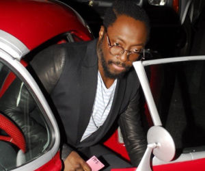 Will.I.Am z Black Eyed Peas w Corvette