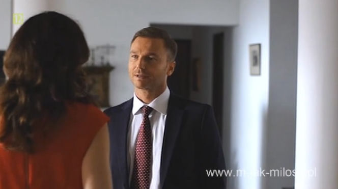 M jak miłość. Sonia (Marta Król), Andrzej (Krystian Wieczorek)