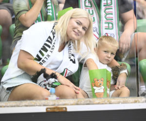 Legia Warszawa - Zagłębie Lubin: Zdjęcia kibiców