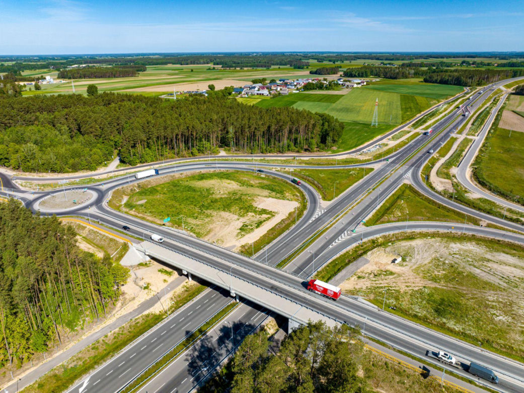 Obwodnica Łomży w budowie - najświeższe zdjęcia - maj 2025