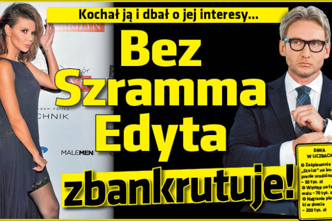 Bez Szramma Edyta zbankrutuje?
