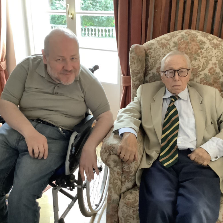 Senator Jan Filip Libicki z ojcem