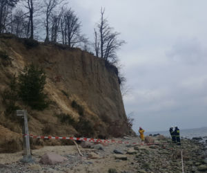 Osunięcie klifu w Orłowie w 2018 roku [ZDJĘCIA]