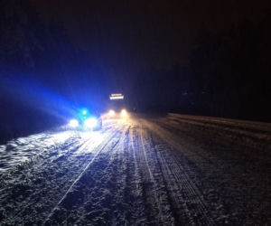 Atak zimy w woj. podlaskim [25.01.2021]