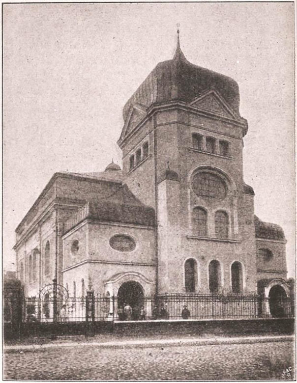 Synagoga w Lesznie na starych zdjęciach