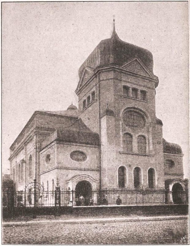 Synagoga w Lesznie na starych zdjęciach