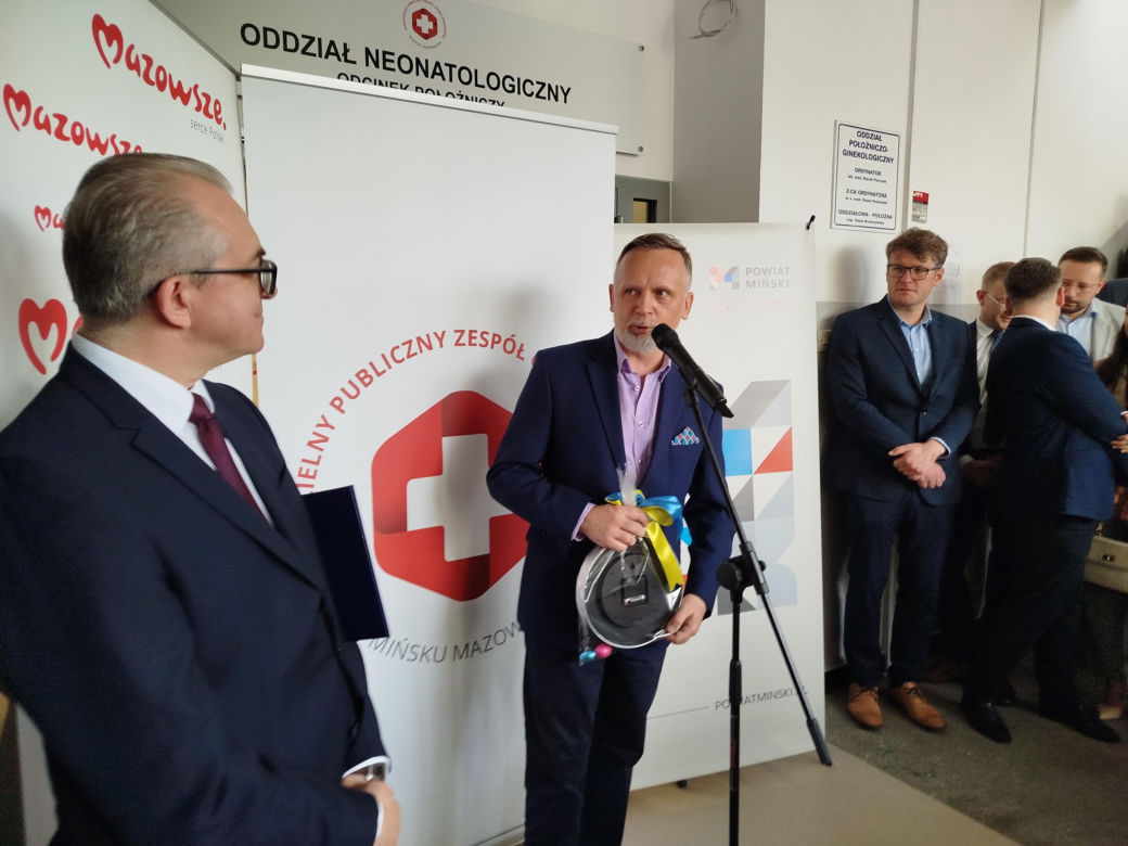 Odnowiony oddział noworodkowy wraz z częścią położniczą w mińskim szpitalu zapewni ciężarnym, rodzącym i maluchom nowoczesne warunki