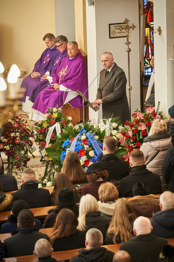 Pogrzeb śp. Janusza Cabaja, radnego miasta Siedlce, 21.02,2026