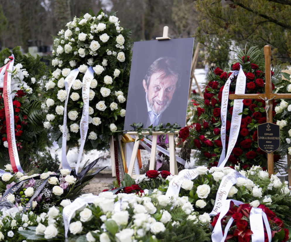 Tak teraz wygląda grób Edwarda Linde-Lubaszenki