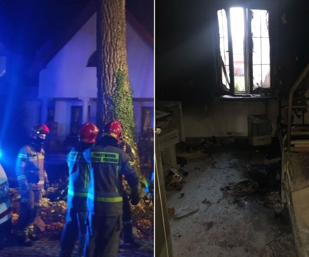 Spali, gdy pod ich ciałami wybuchł ogień. Makabra pod Warszawą