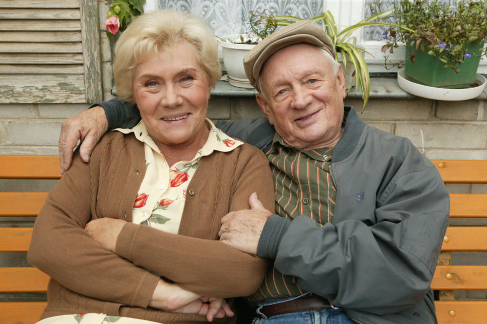 M jak miłość: Lucjan (Witold Pyrkosz), Barbara (Teresa Lipowska)