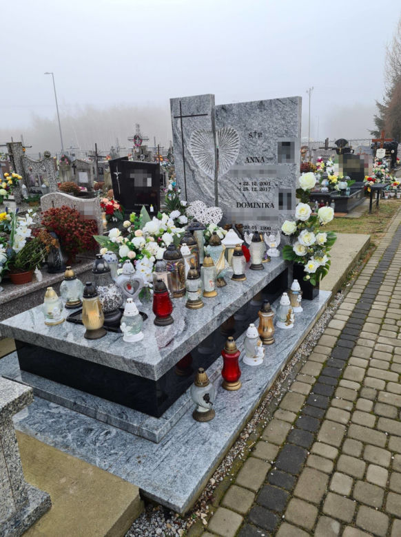 Groby 5 młodych ludzi, którzy zginęli w Boże Narodzenie w Tryńczy [ZDJĘCIA]