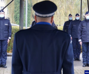 Nowi policjanci na Warmii i Mazurach. Ślubowało 45 funkcjonariuszy [ZDJĘCIA]