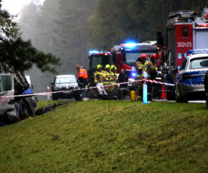 Tatarowce. 30-latek i trzech jego synów nie żyją po czołowym zderzeniu z tirem