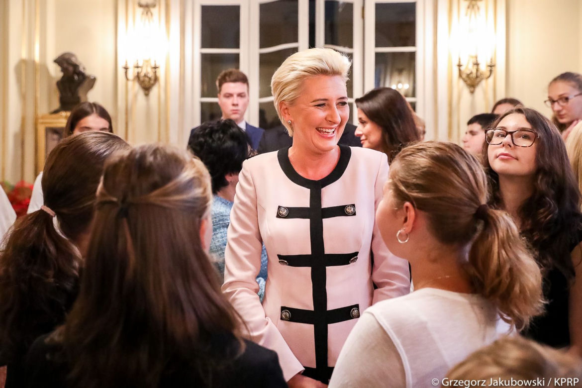 Agata Duda olśniła w USA
