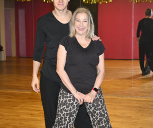 Małgorzata Potocka na próbach do Tańca z Gwiazdami