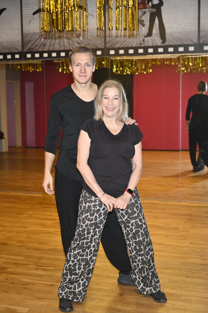 Małgorzata Potocka na próbach do "Tańca z Gwiazdami"