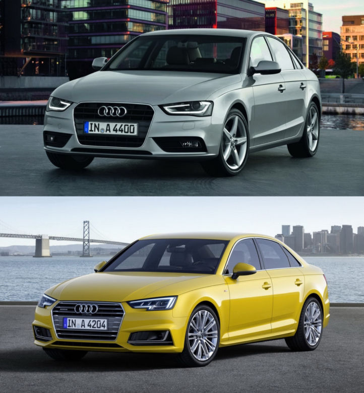 Audi A4 B9 porównanie Audi A4 B8
