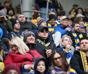 Arka Gdynia - Widzew Łódź: Zdjęcia kibiców i zawodników z meczu 25. kolejki PKO BP Ekstraklasy