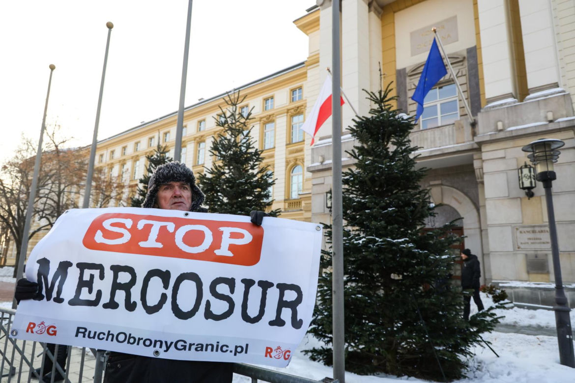 Protest rolników w Warszawie (9.01.2026)