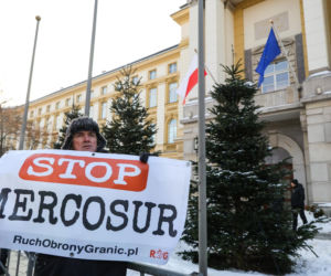 Protest rolników w Warszawie (9.01.2026)