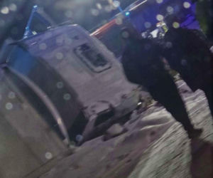 Wypadek na DK-2 w Chromnej