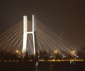 Most Siekierkowski - jeden z 3 nowych mostów otwartych w tym ćwierćwieczu