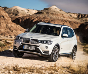 BMW X3 lifting 2015