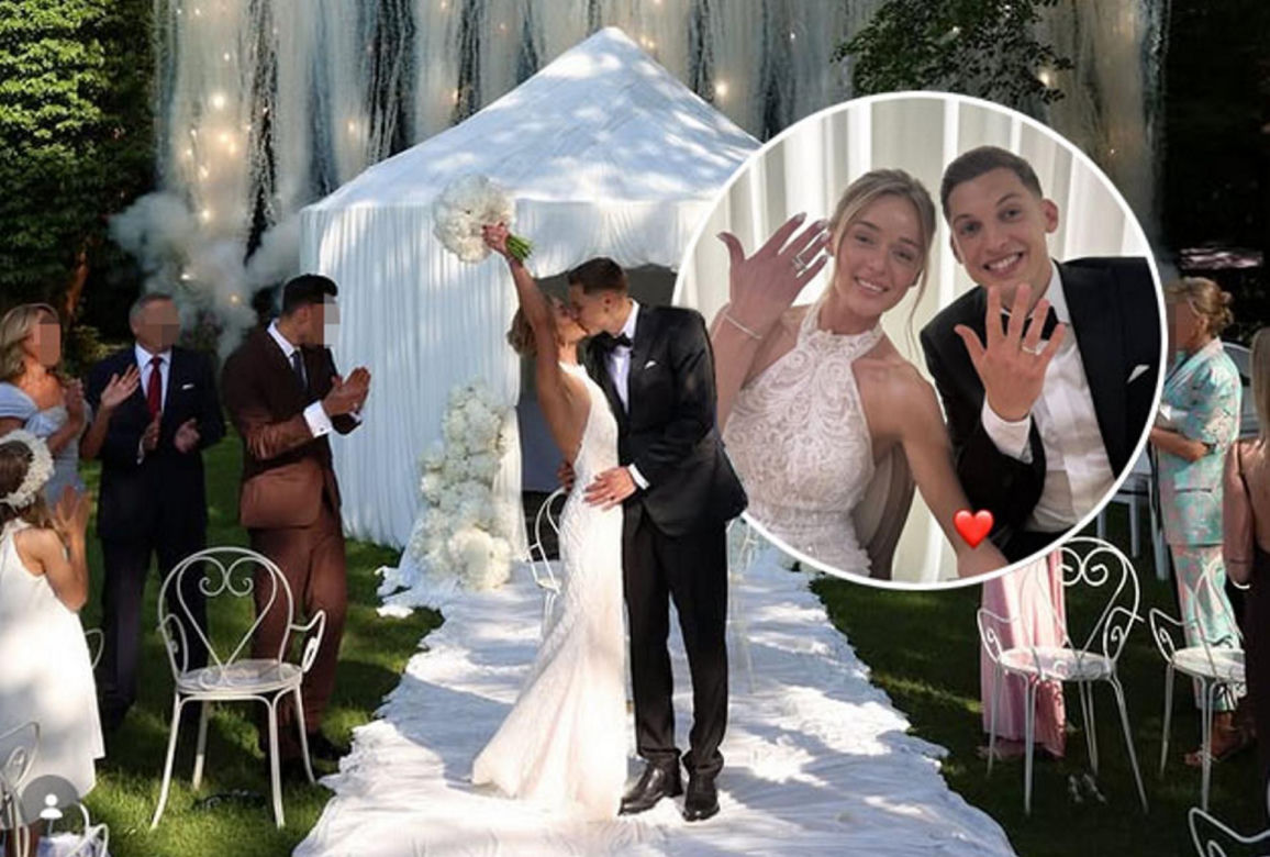 Maria Stenzel wzięła ślub z Mateuszem Żyro