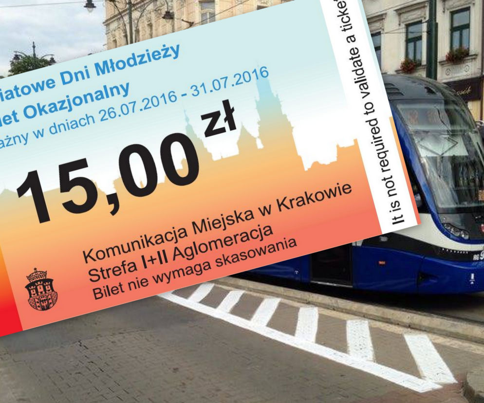Tak wygląda bilet okajzonalny na czas ŚDM