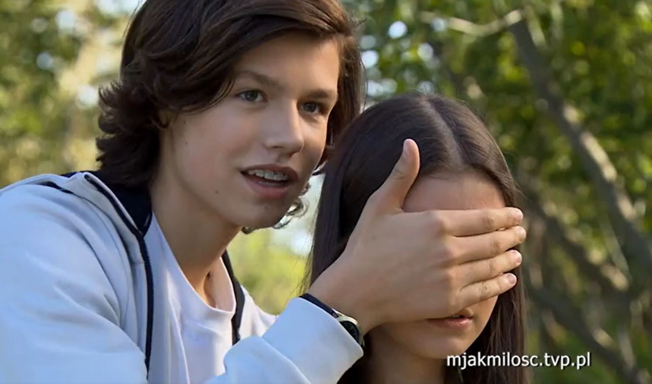 M jak miłość: Basia (Karina Woźniak), Dawid Jaszewski (Iwo Wiciński)