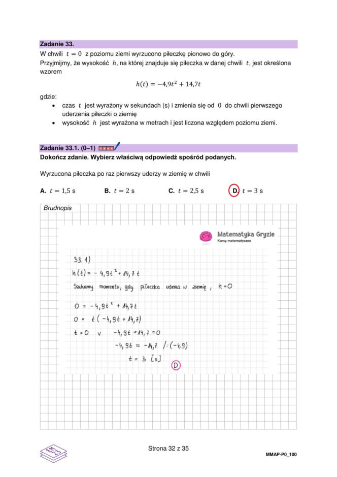 Matura 2026 matematyka: WSZYSTKIE odpowiedzi do arkusza CKE 5.05.2026