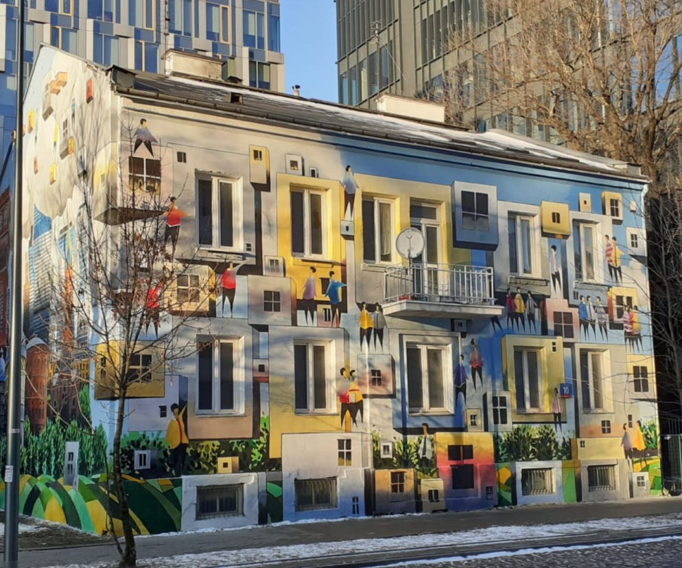 Mural warszawa wola