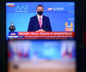 Konferencja prasowa premiera Mateusza Morawieckiego