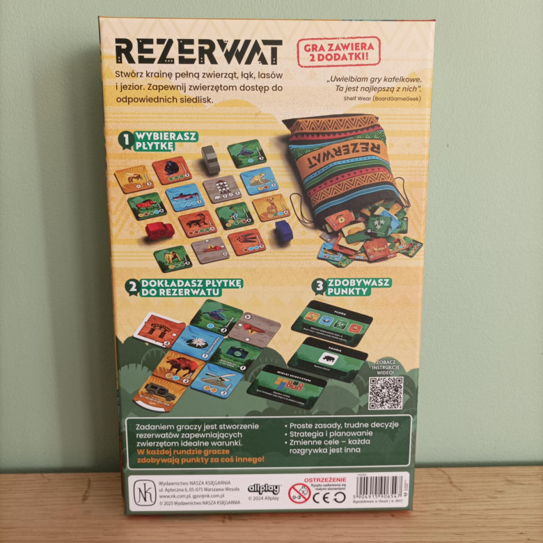 Gra planszowa: Rezerwat